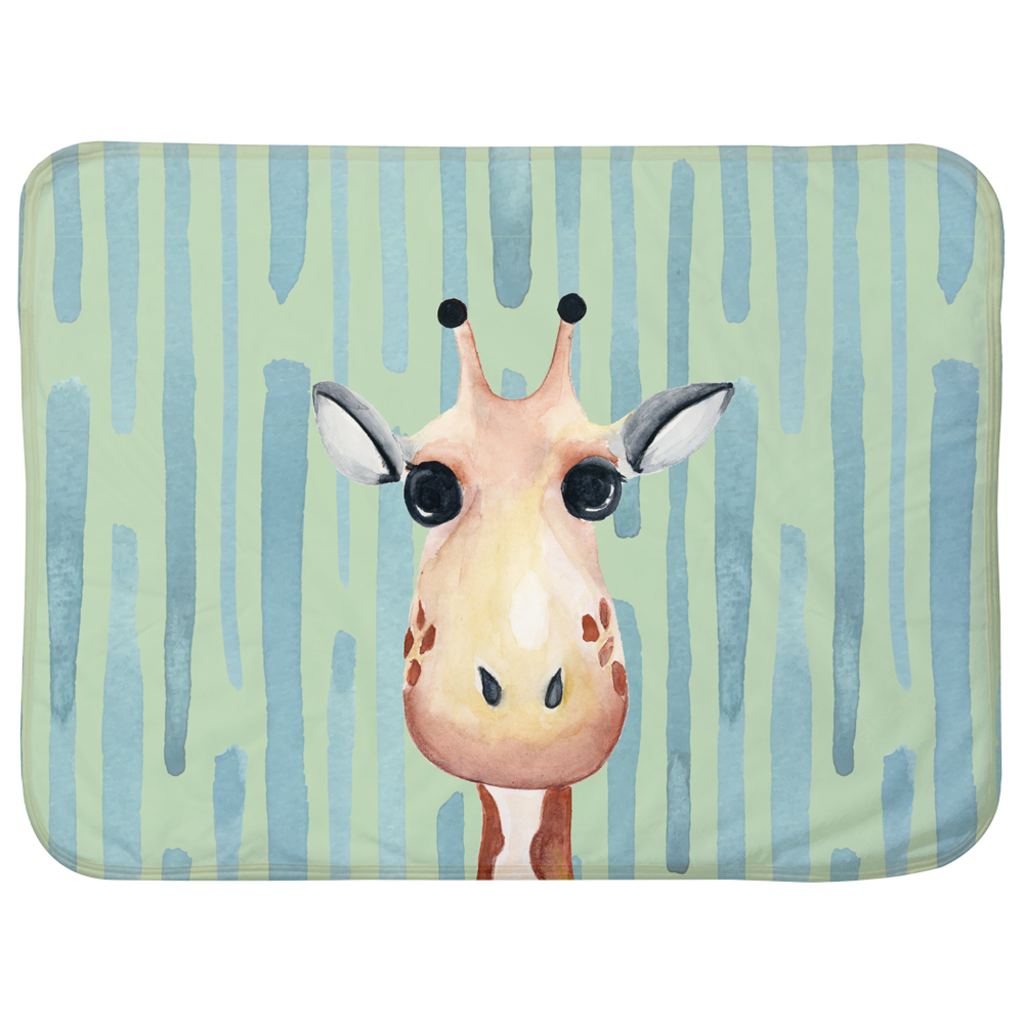 Gelato Giraffe Sherpa Blanket