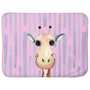 Gelato Giraffe Sherpa Blanket