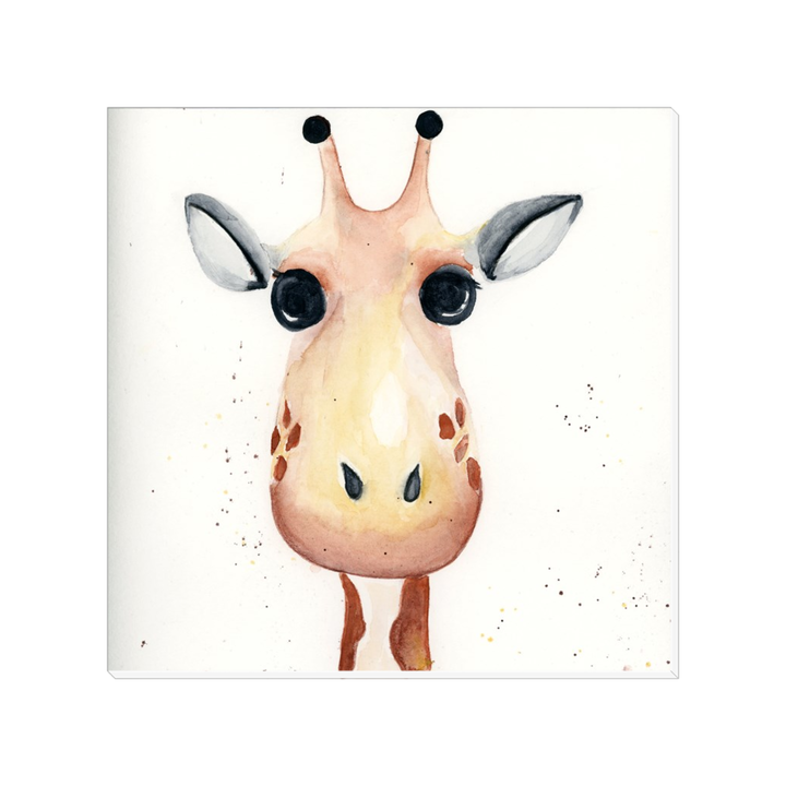 Gelato Giraffe Canvas