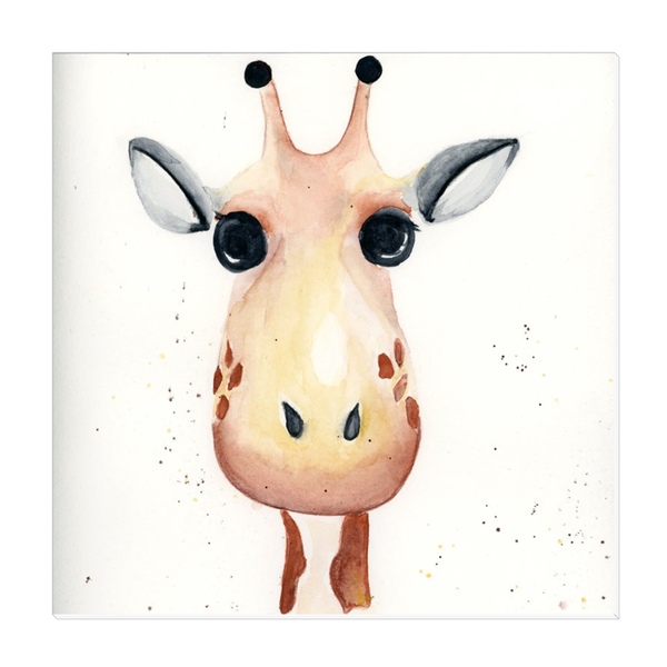 Gelato Giraffe Canvas