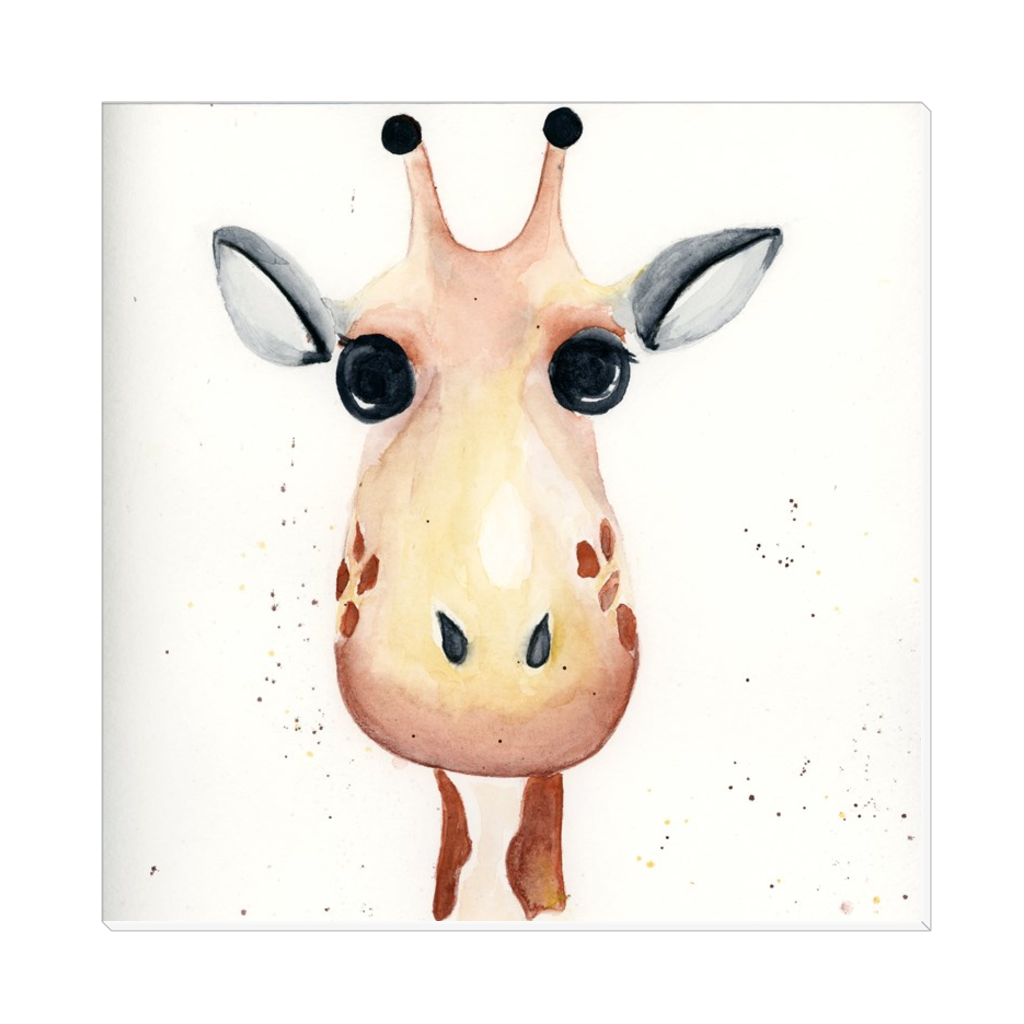 Gelato Giraffe Canvas