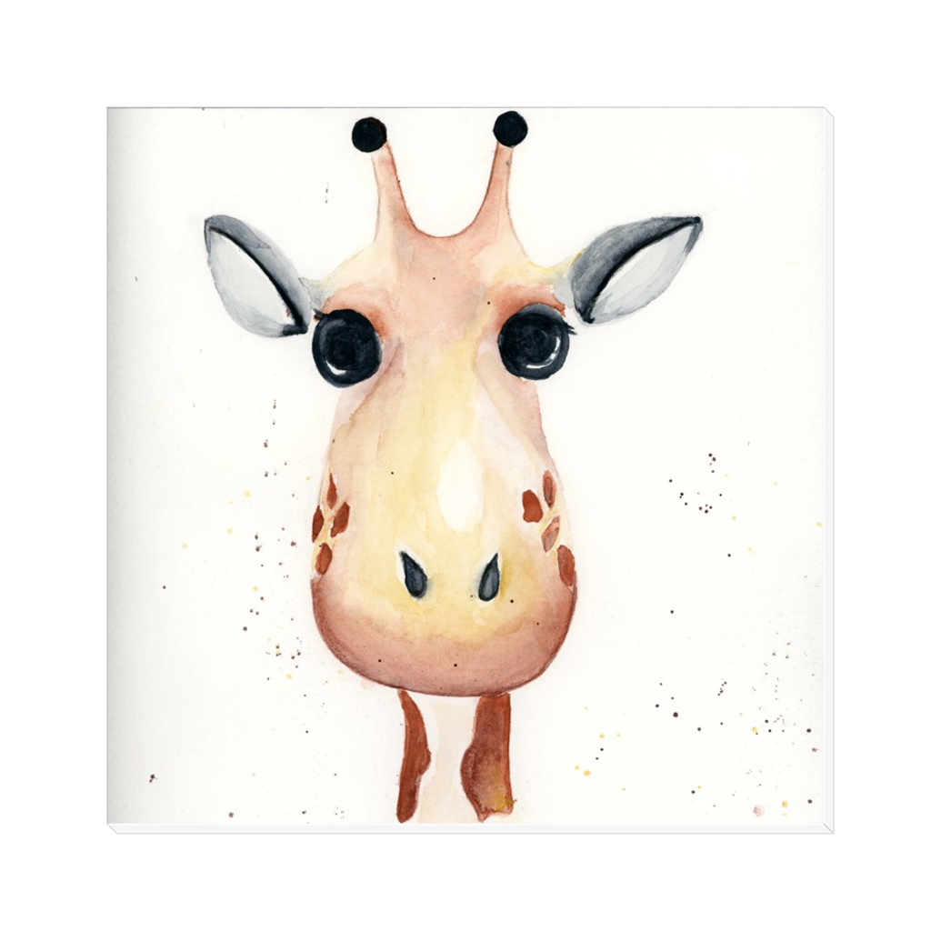 Gelato Giraffe Canvas