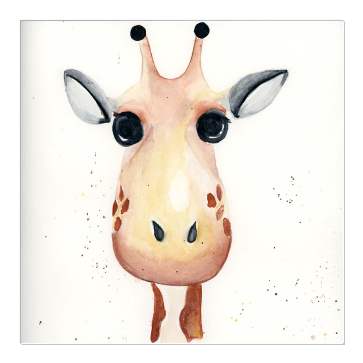 Gelato Giraffe Canvas