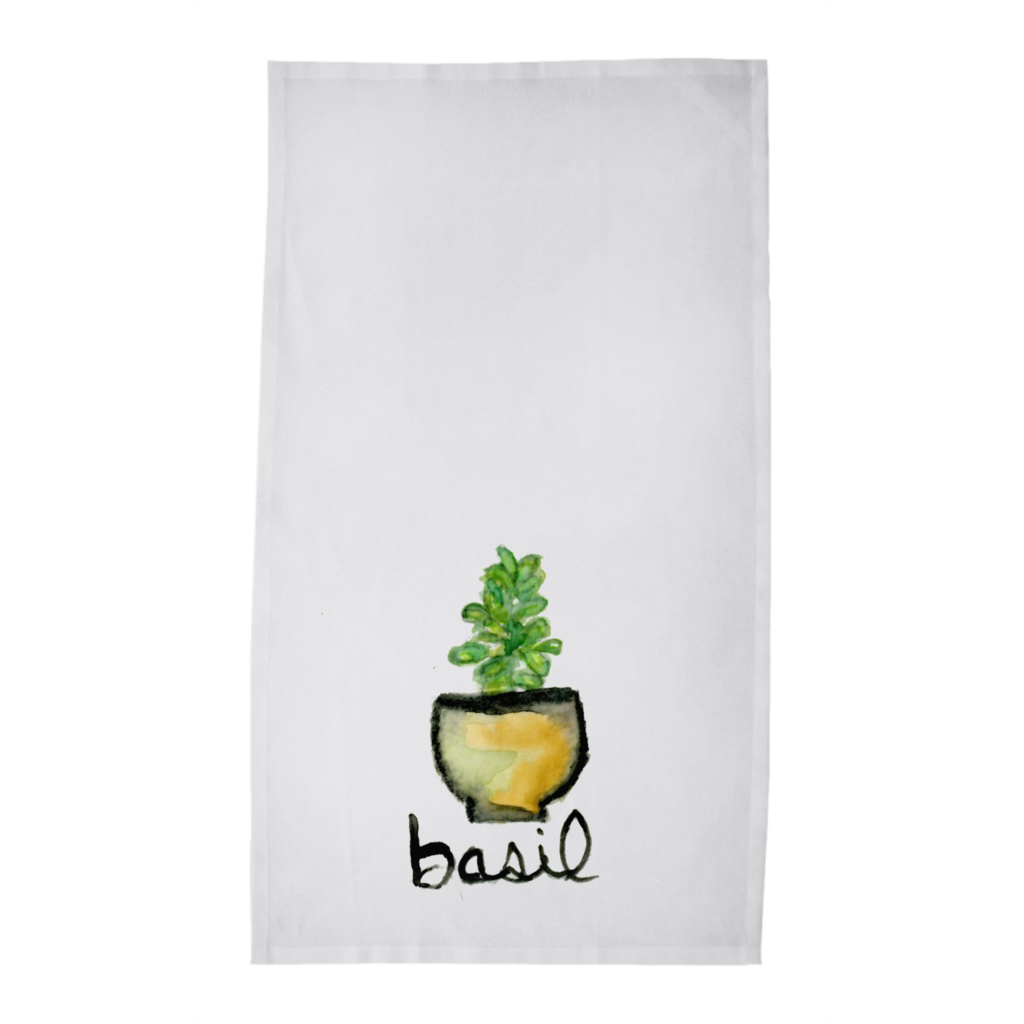 Basil Tea Towel