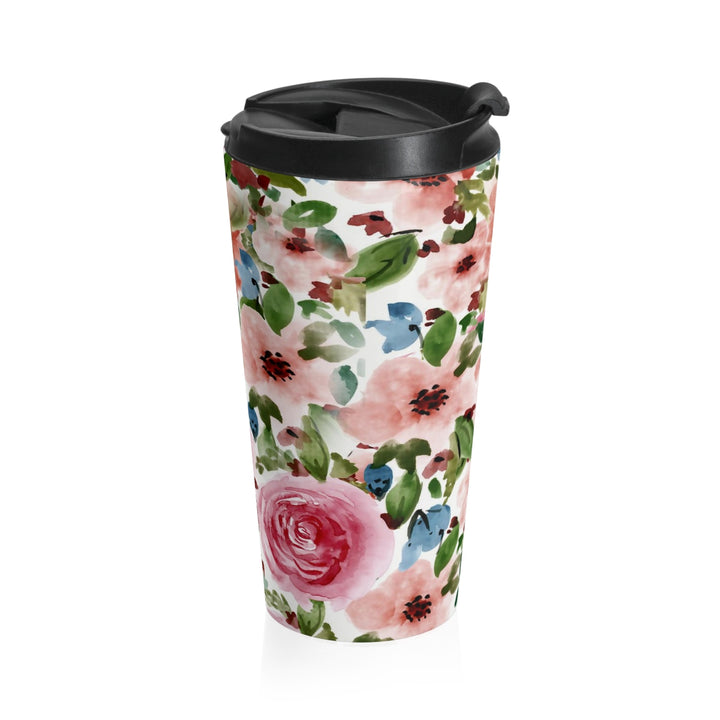 Florets Stainless Steel Travel Mug