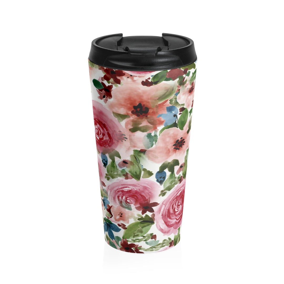 Florets Stainless Steel Travel Mug