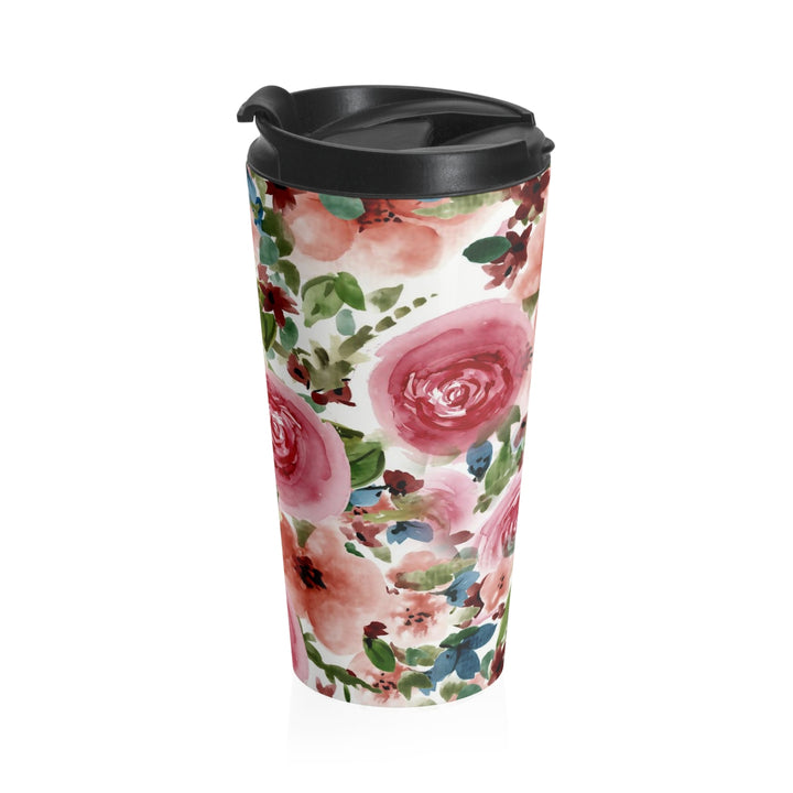 Florets Stainless Steel Travel Mug