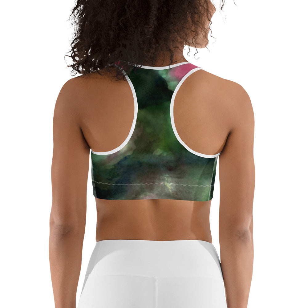 Forest Camo Sports Bra