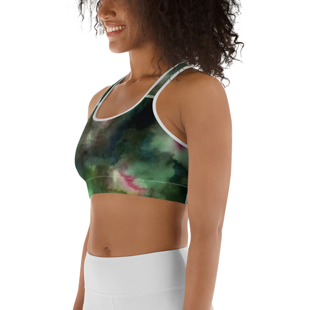 Forest Camo Sports Bra