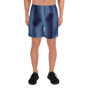 How Deep is Your Blue Men's Athletic Long Shorts