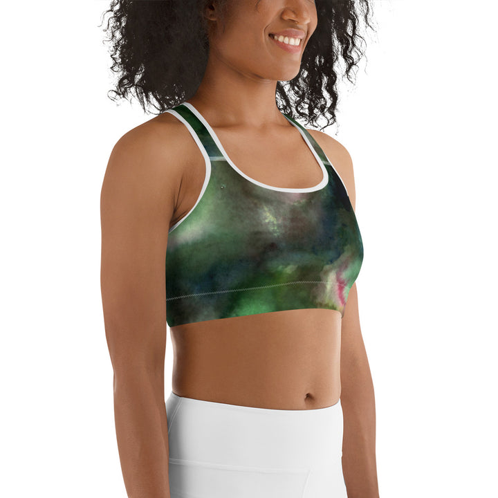 Forest Camo Sports Bra