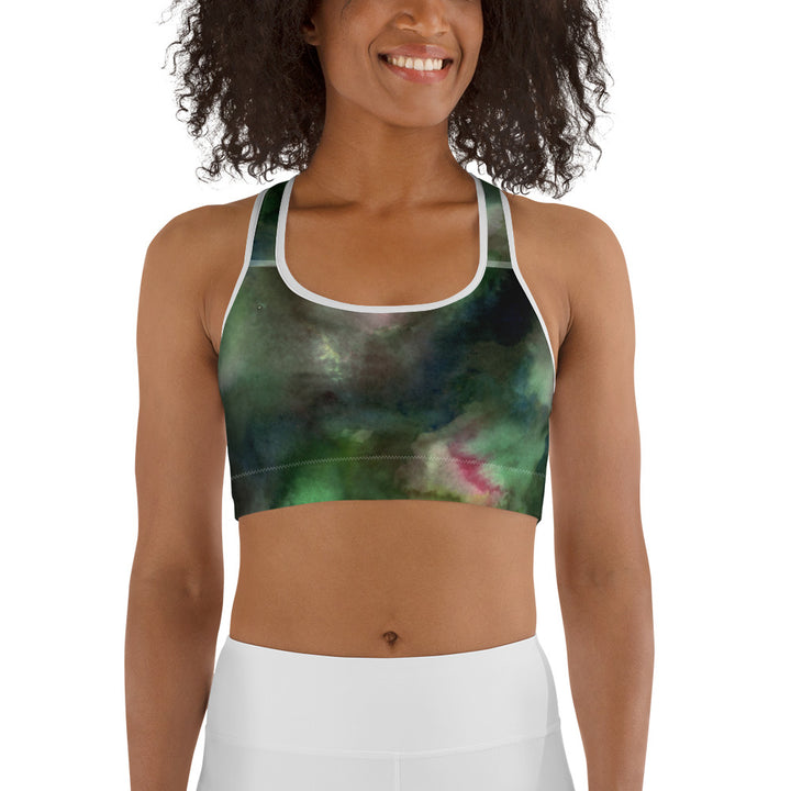 Forest Camo Sports Bra