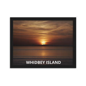 Whidbey Island Framed Poster